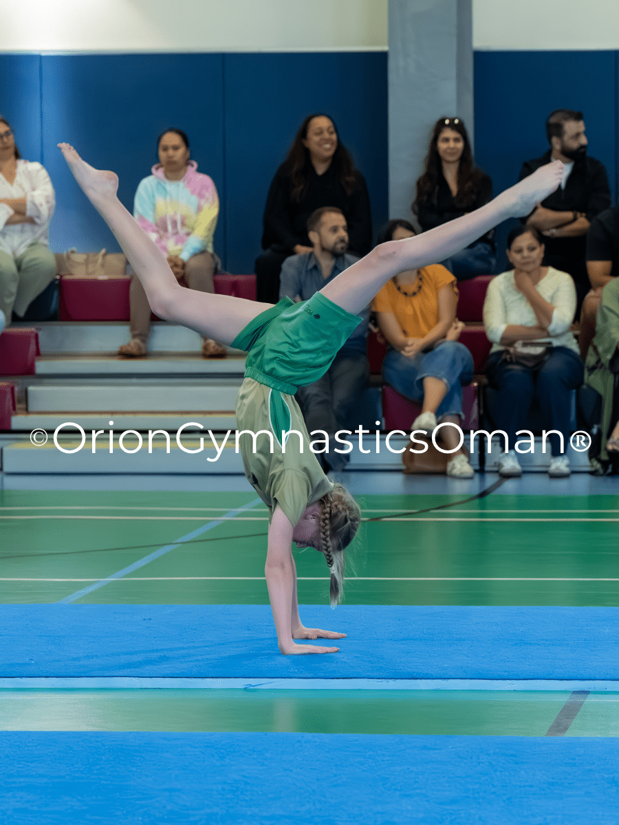 Schools gymnastics program at Orion Gymnastics Oman
